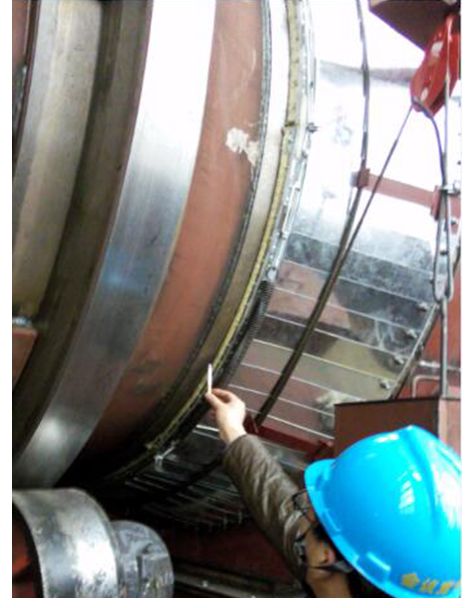 球团窑密封革新 鱼鳞片式窑头密封装置与窑尾密封改造